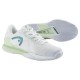 Zapatillas Head Sprint Pro 4.0 Clay Blanco Verde Claro Mujer
