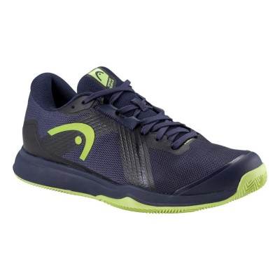 Zapatillas Head Sprint Team 4.0 Clay Azul Marino Lima