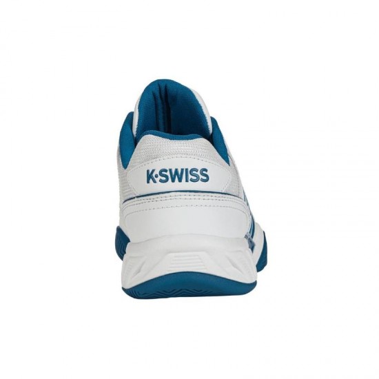 Zapatillas Kswiss Bigshot Light 4 Blanco Azul Celeste