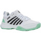 Zapatillas Kswiss Court Express 2 Clay Blanco Menta Negro Mujer