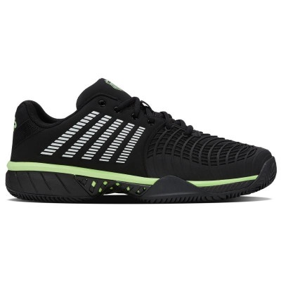 Zapatillas Kswiss Express Light 3 HB Clay Negro Verde Neon