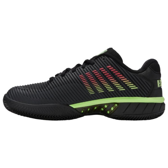 Zapatillas Kswiss Hypercourt Express 2 HB Clay Negro Verde Neon