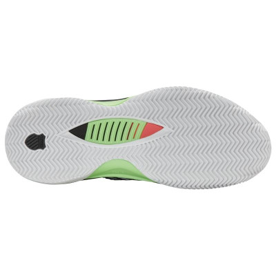 Zapatillas Kswiss Hypercourt Supreme 2 HB Clay Blanco Negro Verde