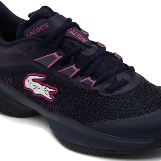 Zapatillas Lacoste AG-LT23 Ultra 125 Azul Marino Rosa Mujer