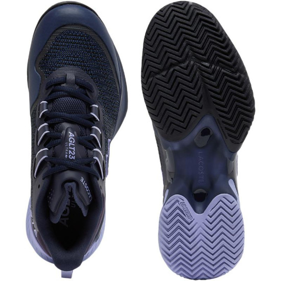 Zapatillas Lacoste AG-LT23 Ultra Azul Marino Purpura Mujer