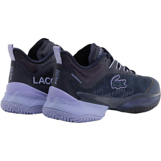 Zapatillas Lacoste AG-LT23 Ultra Azul Marino Purpura Mujer
