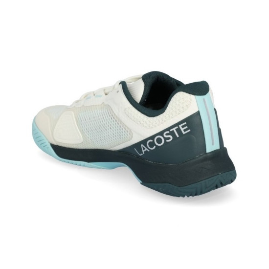 Zapatillas Lacoste Tech Point Blanco Azul Mujer