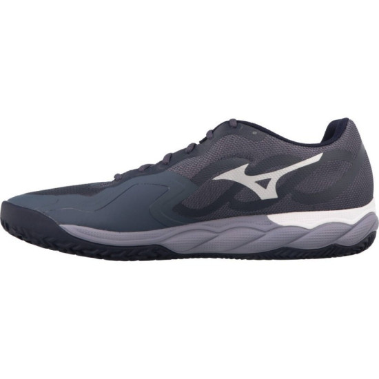 Zapatillas Mizuno Wave Enforce Court Clay Gris Blanco Azul