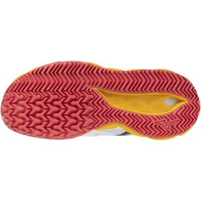 Zapatillas Mizuno Wave Enforce Tour 2 Clay Blanco Coral Mujer