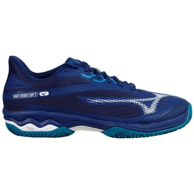 Zapatillas Mizuno Wave Exceed Light 2 Clay Azul Oscuro Blanco