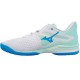 Zapatillas Mizuno Wave Exceed Tour 6 Clay Blanco Azul Mujer