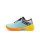 Zapatillas Munich Padx 58 Padel Gris Naranja Mujer