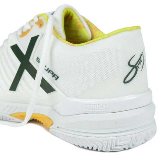 Zapatillas Munich Stupa Padx 64 Blanco Amarillo