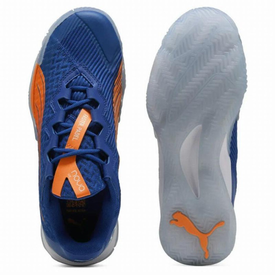 Zapatillas Puma Momo Gonzalez Nova Elite Azul Naranja