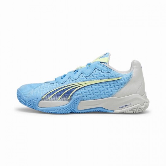 Zapatillas Puma Nova Elite Azul Amarillo Gris