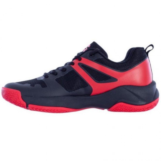 Zapatillas Softee Rotatory Negro Rojo