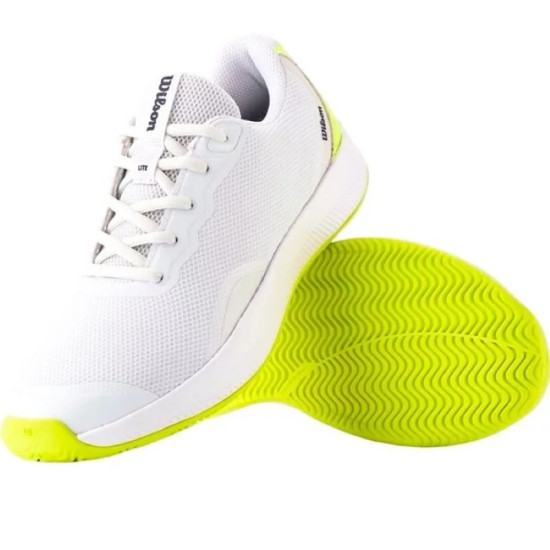Zapatillas Wilson Intrigue Lite OZ Blanco Amarillo Mujer