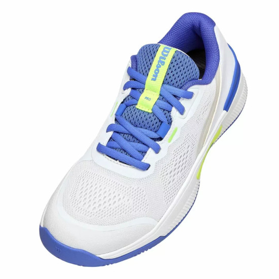 Zapatillas Wilson Intrigue Pro Blanco Azul Mujer