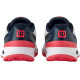 Zapatillas Wilson Intrigue Pro Clay Blanco Azul Marino Mujer