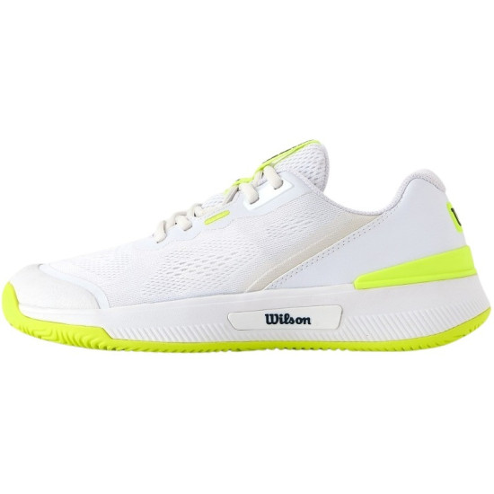 Zapatillas Wilson Intrigue Pro OZ Blanco Amarillo Mujer