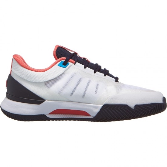 Zapatillas Wilson Intrigue Tour Clay Blanco Azul Marino Mujer