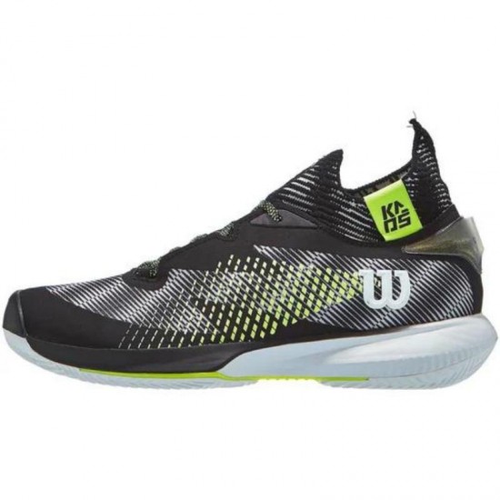 Zapatillas Wilson Kaos Rapide SFT Clay Negro Amarillo