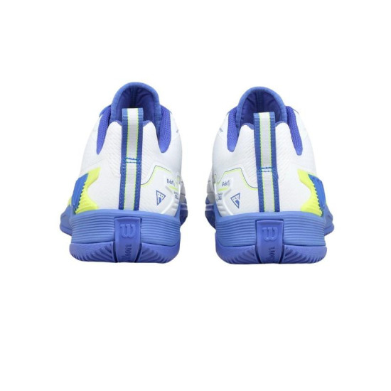 Zapatillas Wilson Rush Pro 4.5 Blanco Azul Amparo
