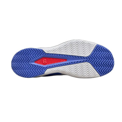 Zapatillas Wilson Rush Pro Lite Blanco Azul Amparo